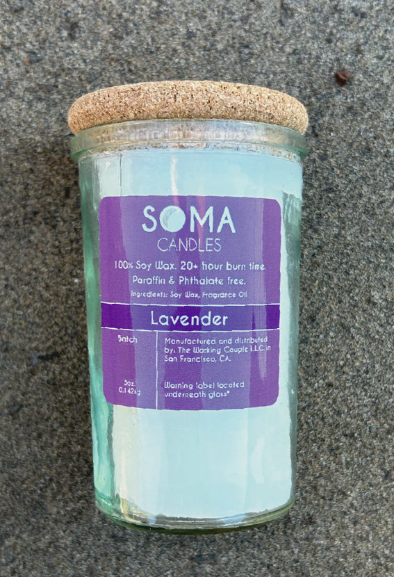 Soma Candles Lavender Candle