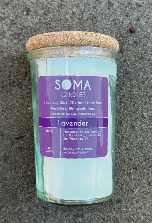 Soma Candles Lavender Candle