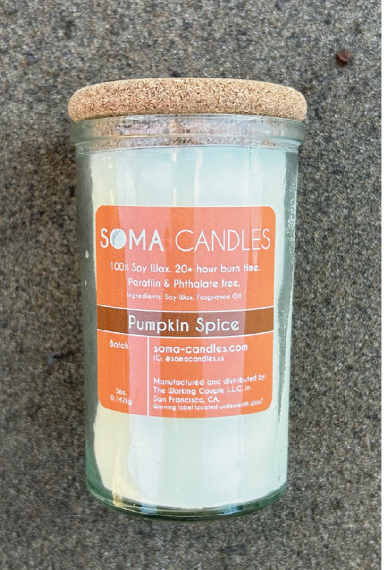 Soma Candles Pumpkin Spice Candle